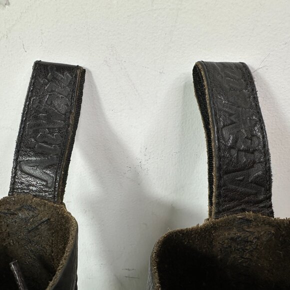 Dr. Martens Pebbles Leather Lace Up Boots Dark Brown Men's Size 11 - Picture 11 of 16